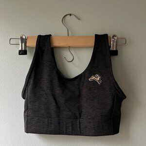 Tracksmith Session Bra XS Charcoal